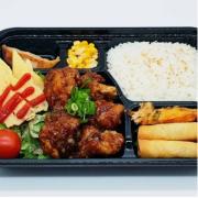 Garlic Teriyaki Chicken Bento